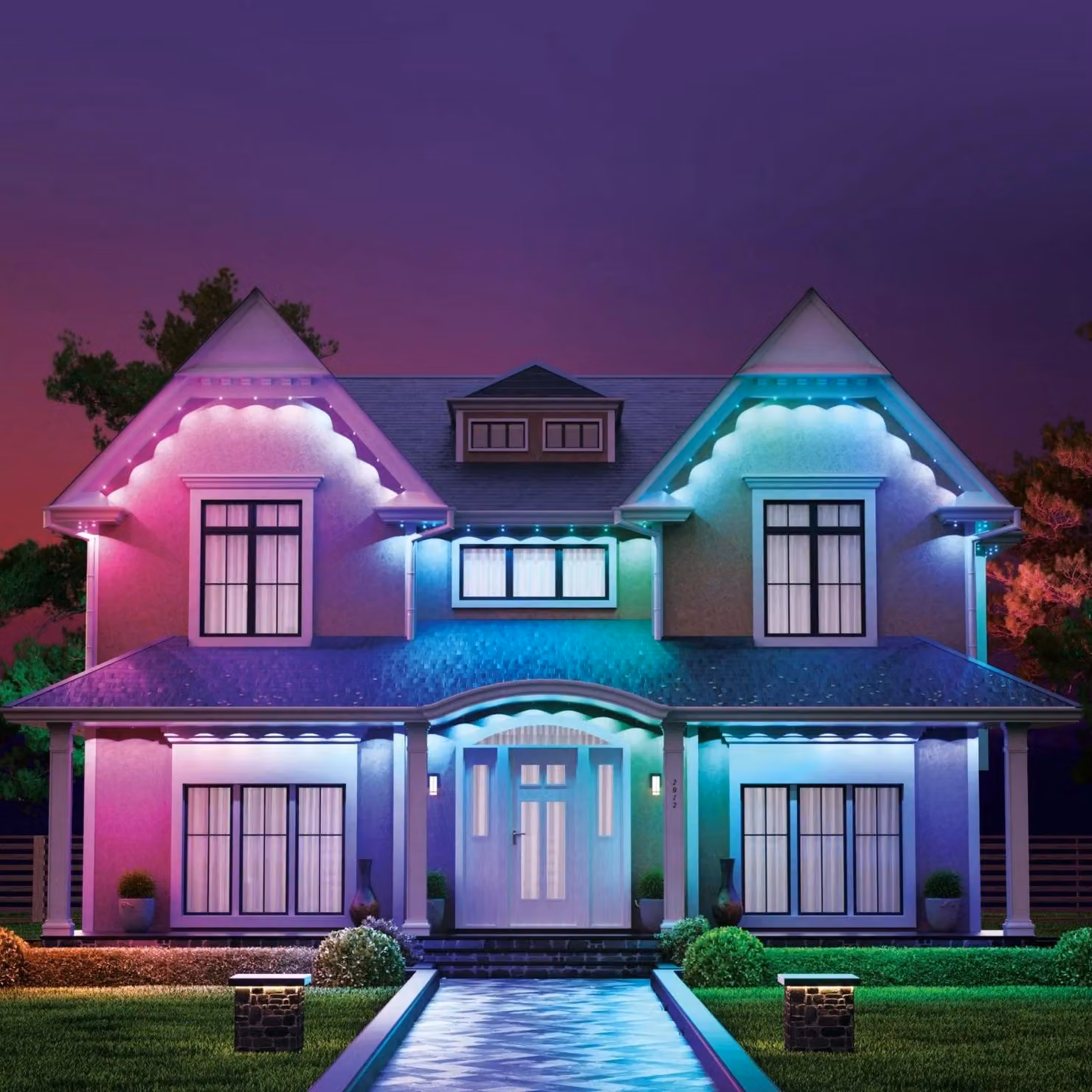 Nanoleaf Smart Multicolor Permanent Outdoor Lights Expansion Pack