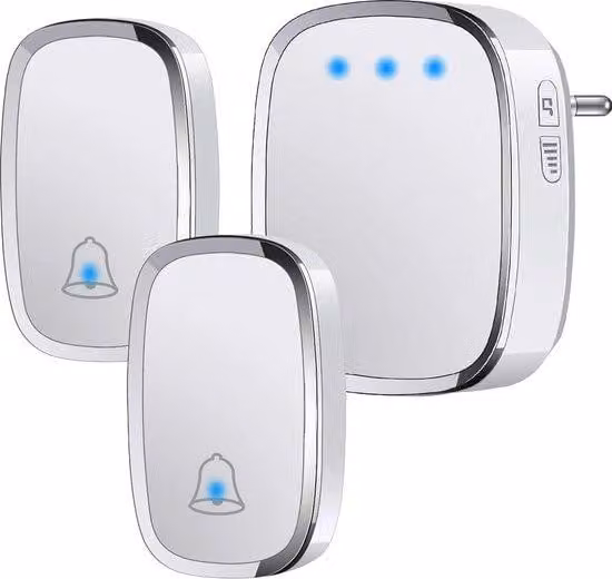 Citofono wireless impermeabile con display a LED