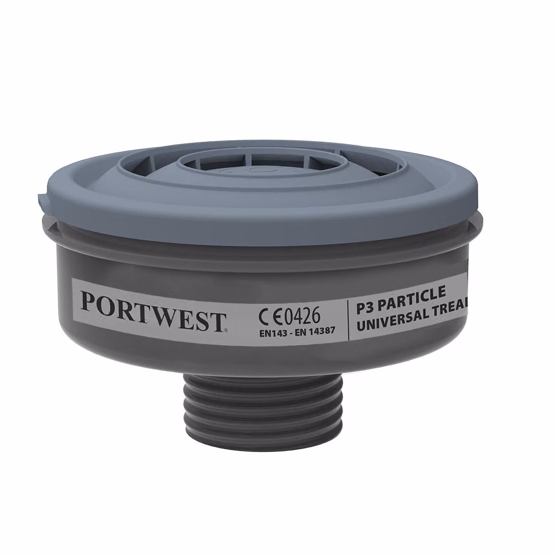 Portwest P946 P3 Filtro universale per particelle di polvere nero
