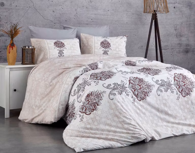 L'Essentiel Linge de Maison, Adal- PRL3240, Rosso, Copriletti, 100% cotone rinforzato