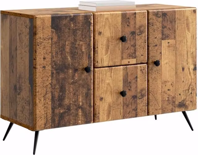 Credenza | Madia | Buffet da pranzo | Armadio da pranzo Legno antico 89 x 34,5 x 60 cm Legno ingegnerizzato