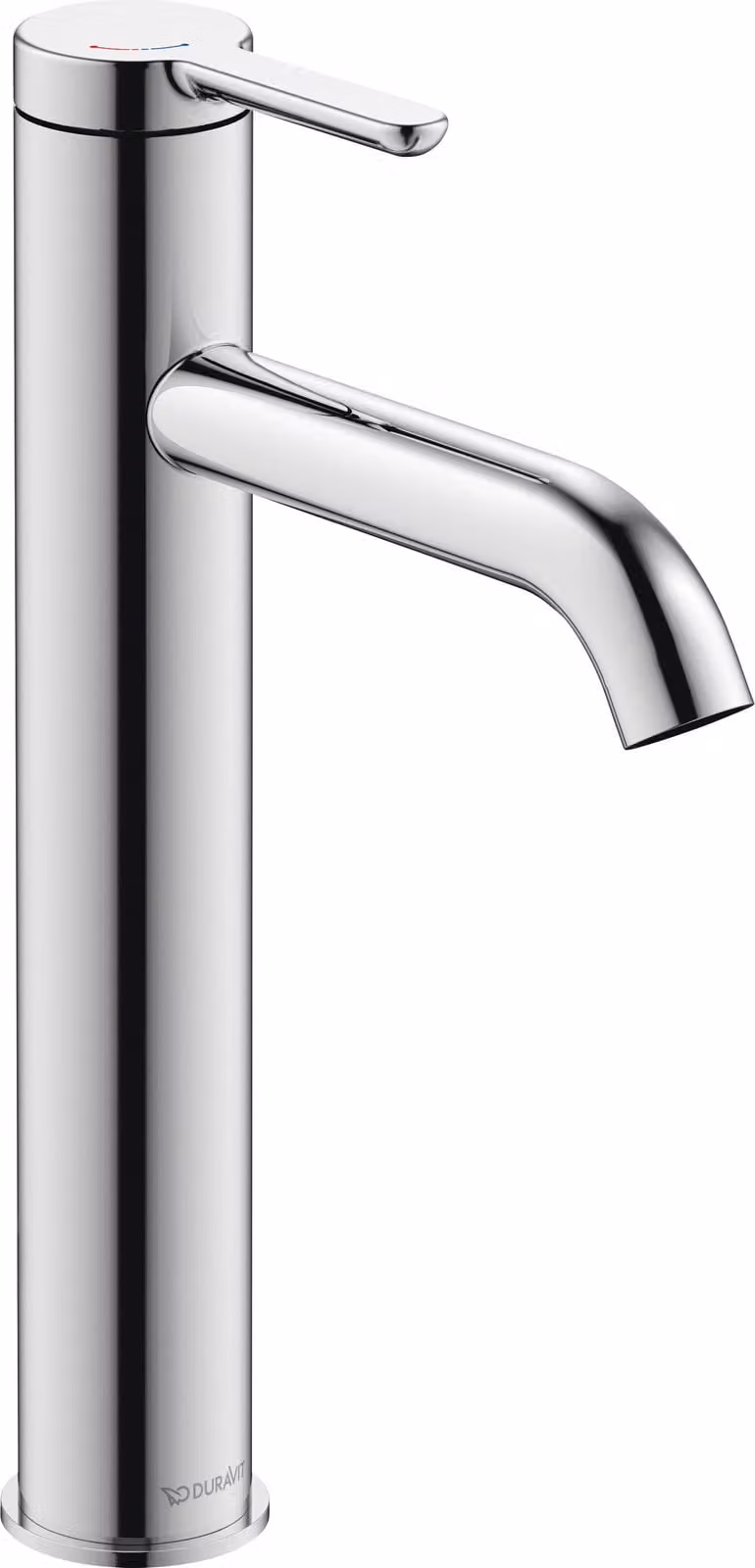 Duravit C.1 Mitigeur monocommandé pour lavabo L, FreshStart, Minusflow, saillie 136mm, sans garniture d'écoulement, C11033002010, C11033002010