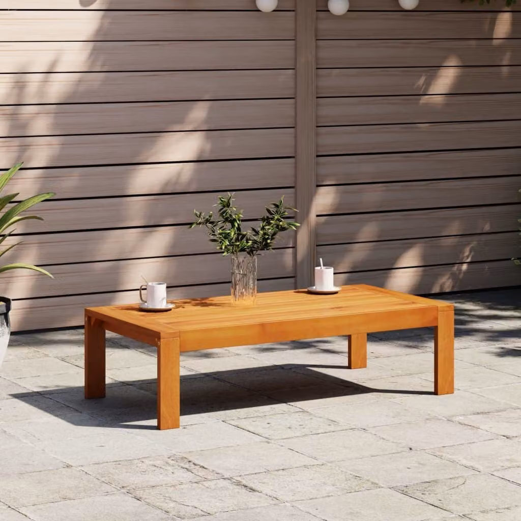 Maison Exclusive - Tavolo da giardino 100x50x27 cm in legno massello di acacia
