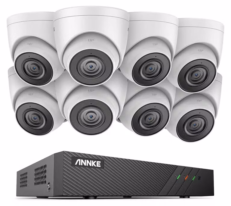 Sistema di videosorveglianza - Kit di telecamere per videosorveglianza - Sicurezza IP - Monitoraggio tramite telecamere - Videosorveglianza