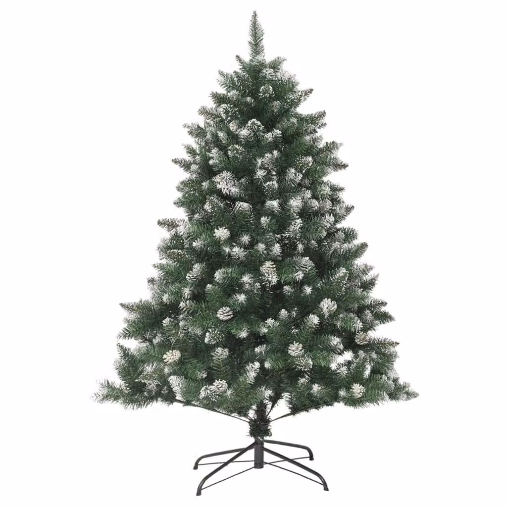 Albero di Natale Artificiale con Base 120 cm PVC