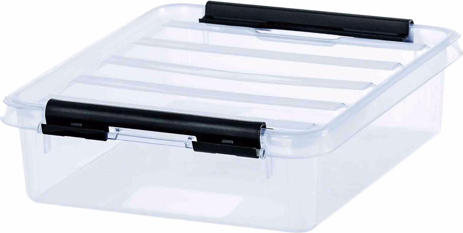 ORTHEX Aufbewahrungsbox "SmartStore Classic" 1 l, (LxBxH): 21x17x6 cm transparent – 10er Vorteilset