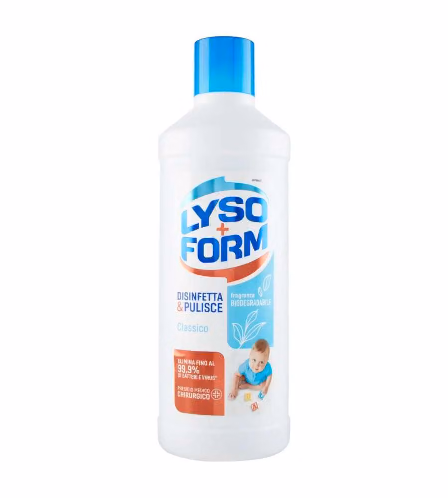Lysoform Detersivo Pavimenti Classico 1100 ml - Disinfettante Universale