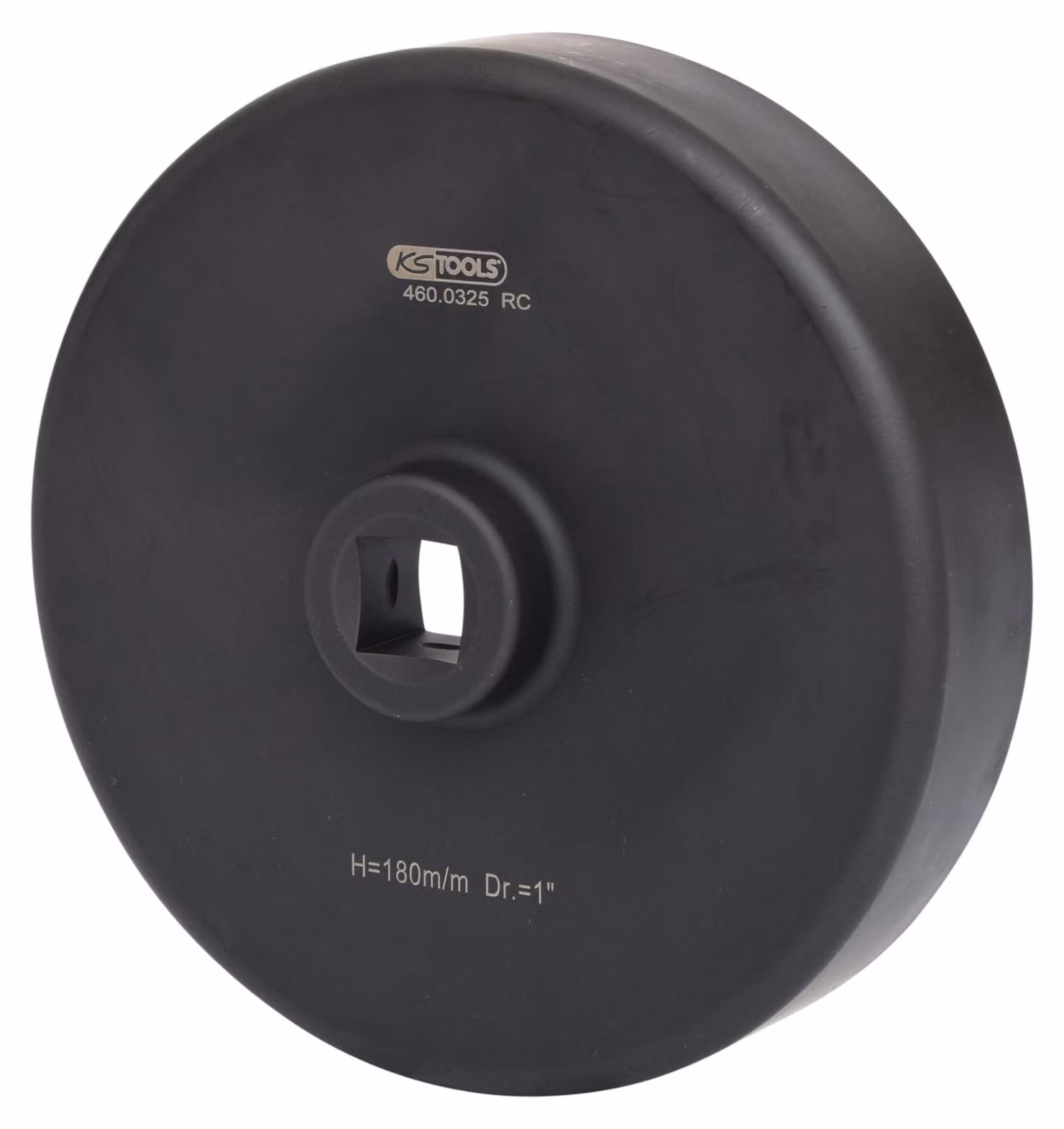 KS TOOLS 1" Chiave per dadi asse esagonale corta 180 mm - 460.0325