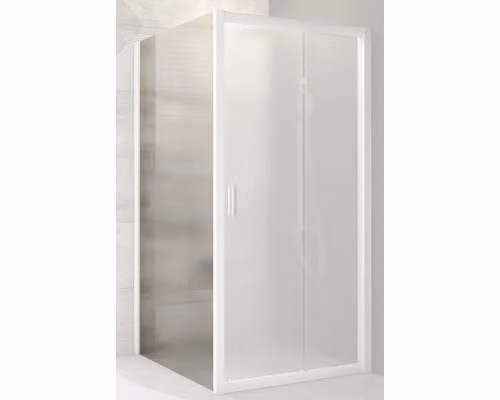 Schermo doccia RAVAK Blix BLPS-90 bianco+Grape 190 cm 9BH70100ZG