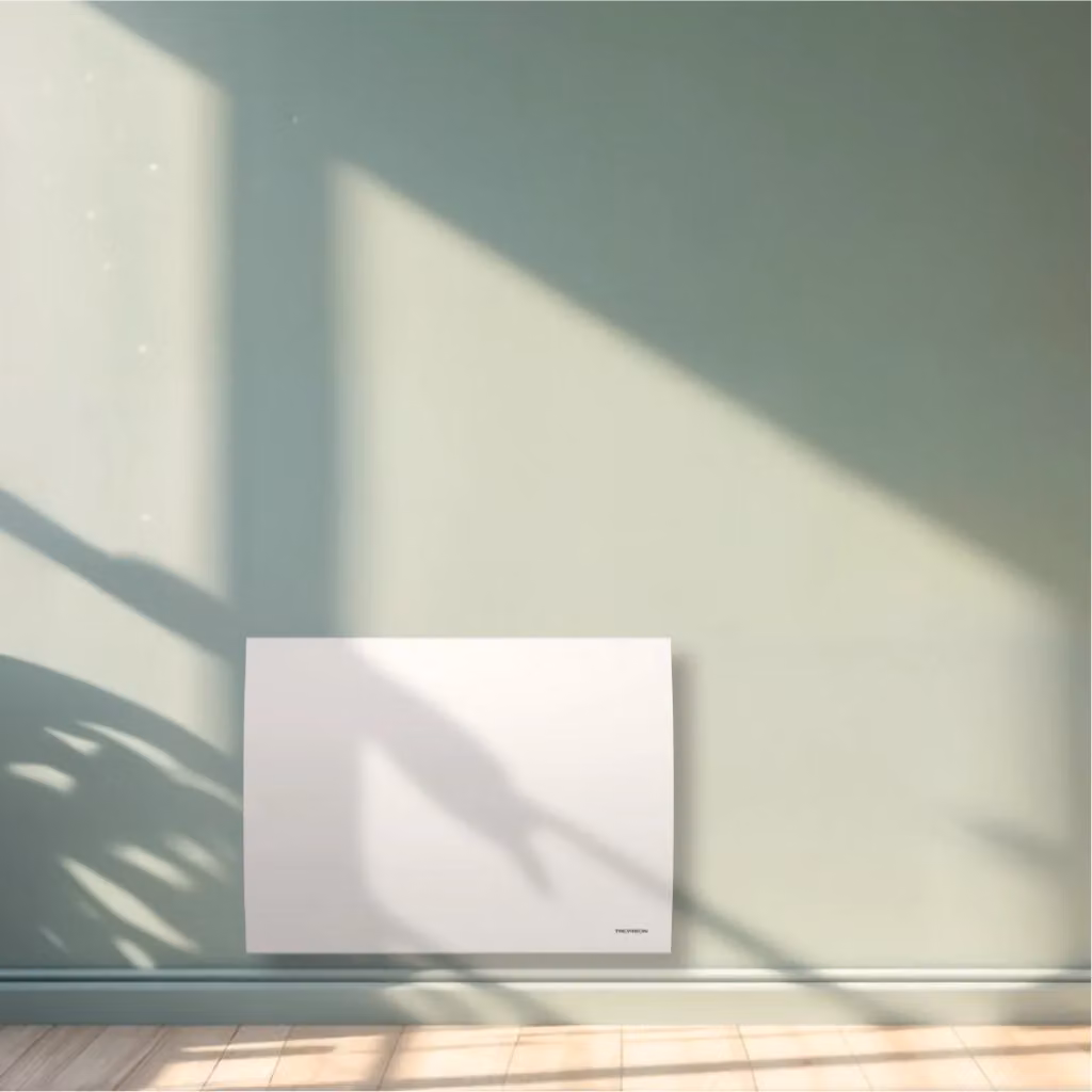 Radiatore elettrico a inerzia secca in ceramica Thomson CLEO 1000W bianco L: 60 cm, H: 45 cm, P: 12,5 cm – 2