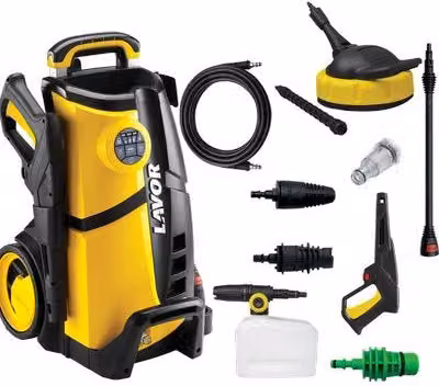 Idropulitrice ad acqua fredda Lavorwash LVR4 150 Digit, potenza 2100 W, colore giallo