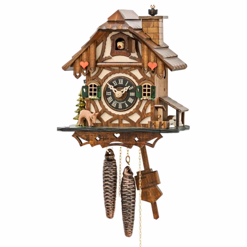 Engstler - 4130 - Orologio a cucù - Movimento a catena 1 giorno