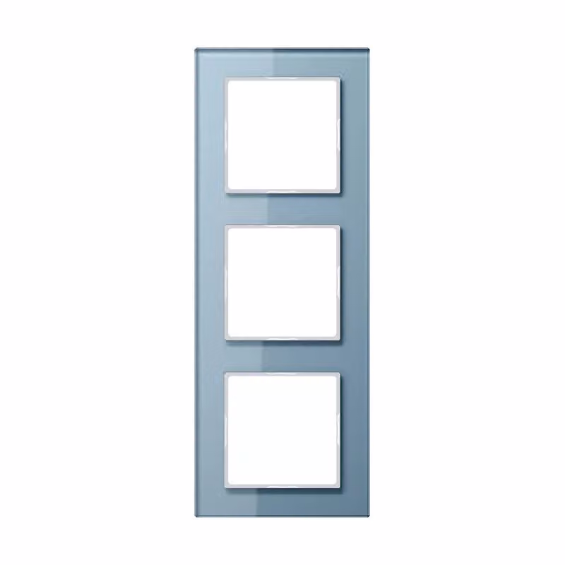 Jung 3-gang cornice A creazione Blu-grigio AC583GLBLGR (AC583GLBLGR)