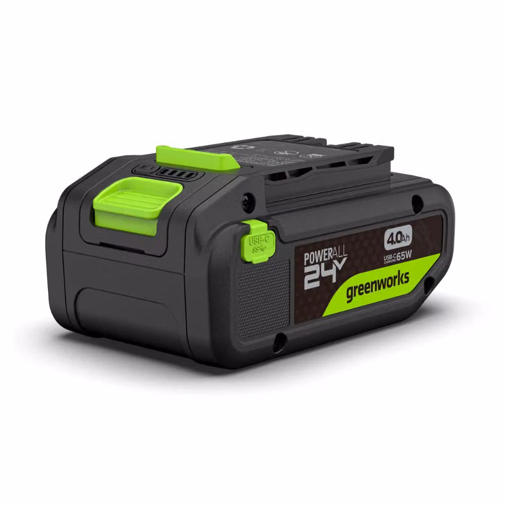 Greenworks POWERALL 24V Batteria USB-C ad alta prestazioni 4Ah