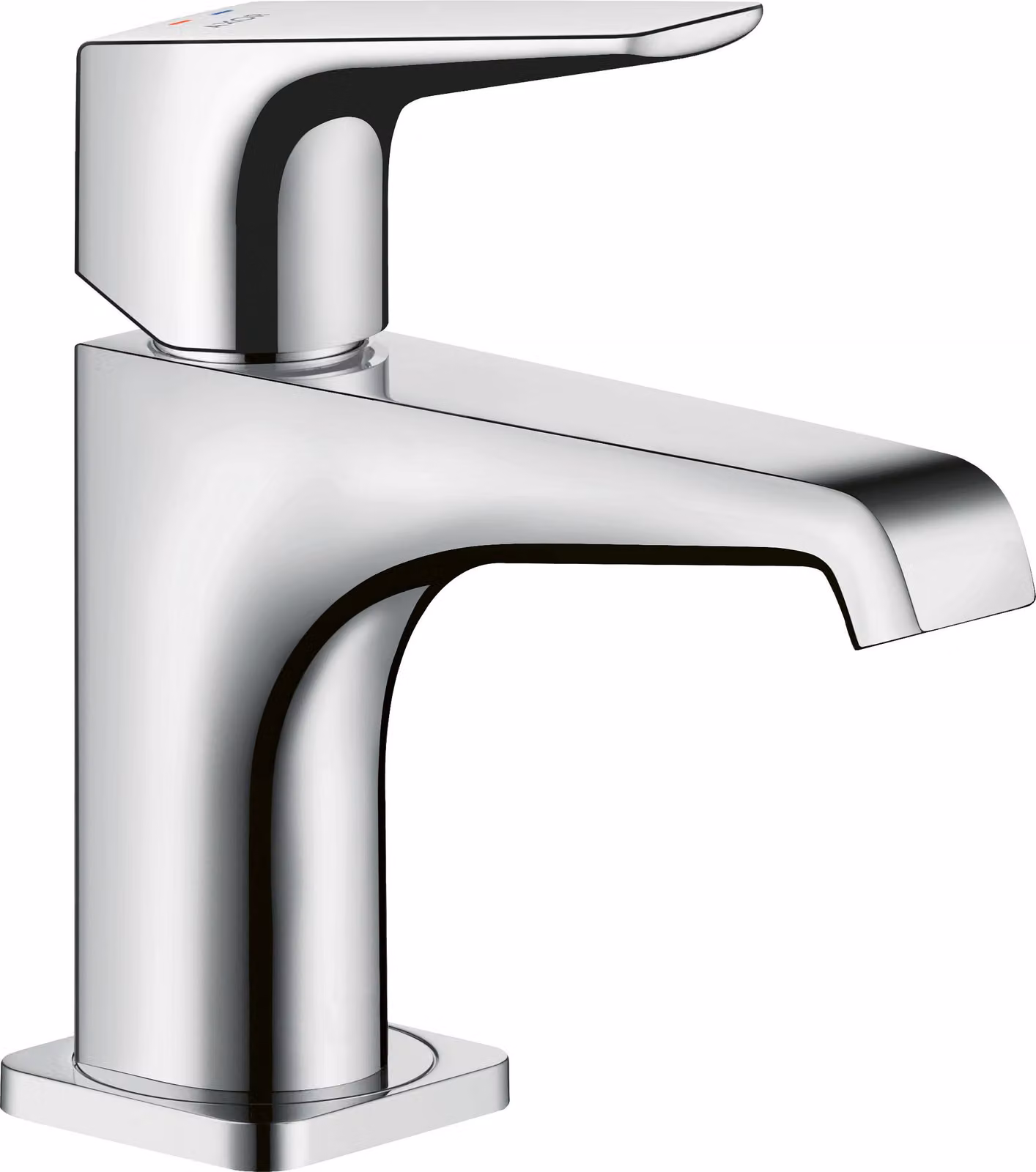 hansgrohe AXOR Citterio E Mitigeur monocommande de lavabo 90 avec poignée sans timon, 36112800, 36112800