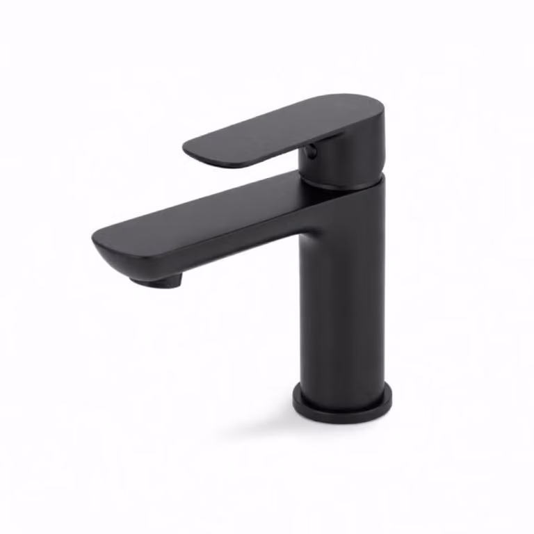 Miscelatore lavabo senza scarico Vema SLATE V14011 - Nero Opaco