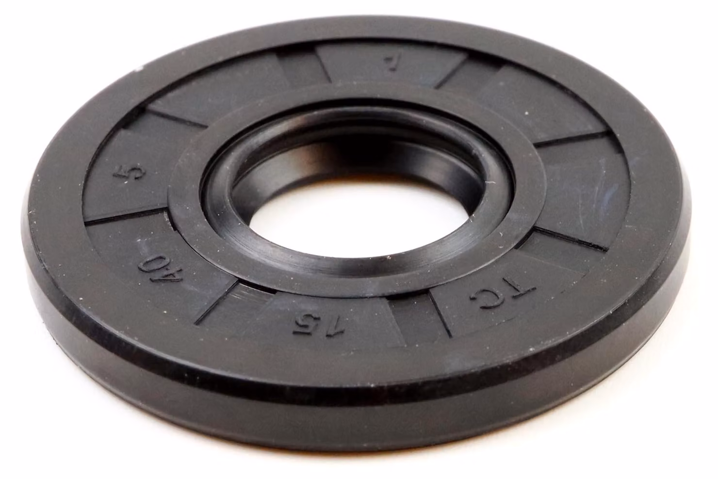 Guarnizione radiale per albero, dimensioni 15x40x5 mm, materiale NBR70, conforme alla norma DIN 3760