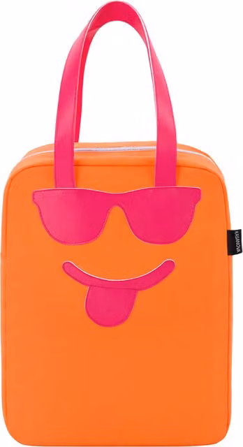 Borsa termica impermeabile arancione da 11 l con manici