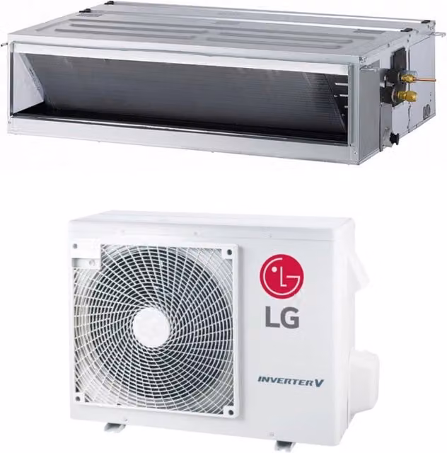 Climatizzatore Condizionatore LG Inverter Canalizzato CM18F + UUA1 18000 Btu A++ Bianco con Wi-Fi e Controllo via App