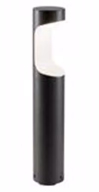 Palo Basso Da Esterno Cobra Alluminio E Termoplastica Grigio Led 9W 4000K
