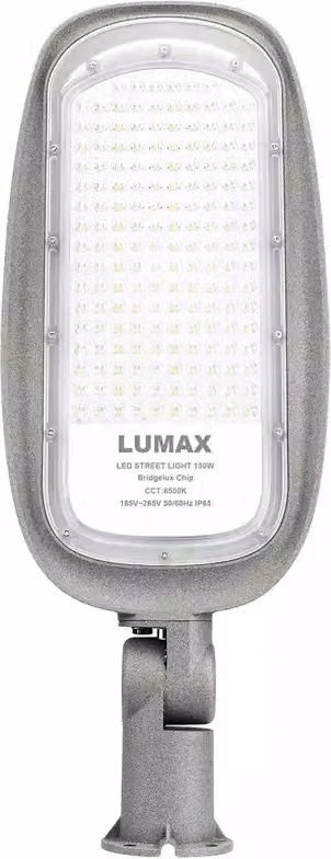 Lampione stradale LU100RX Street RX LED, 100W, 6000K, 11000 lumen, grado di protezione IP65, marca Lumax