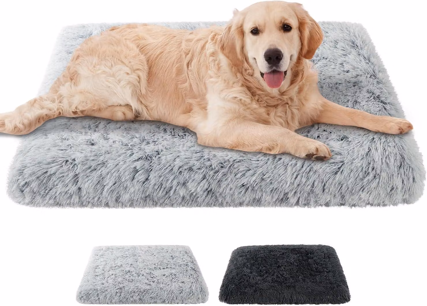 Cuccia per cani, imbottita in peluche spesso, con isolamento termico, dimensioni 75 x 50 x 8 cm, adatta sia per interni che per esterni