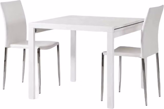 Tavolo allungabile colore bianco frassinato