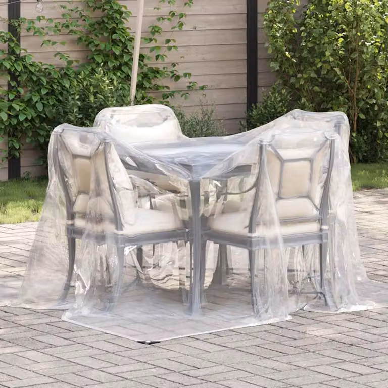 Telo trasparente con occhielli vidaXL in polietilene 2 x 3 m