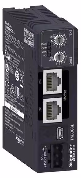 Accoppiatore bus Schneider Electric, Modicon TM3, Modbus Serial Line, connettori RJ45 TM3BCSL