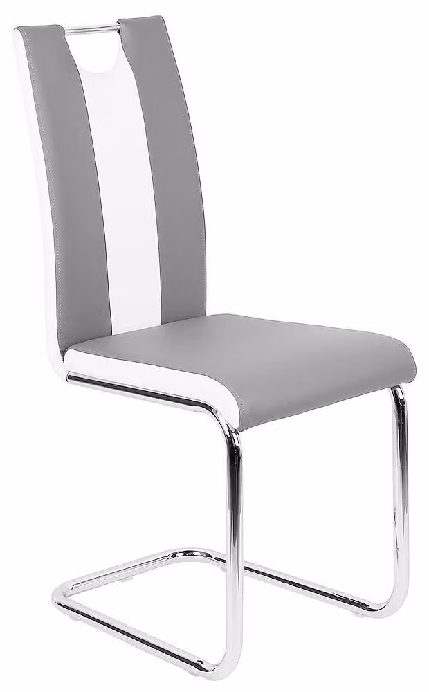 Set di 2 sedie da pranzo - Sedia da pranzo - Stile minimalista moderno - Struttura in metallo - Seduta imbottita - Senza braccioli - Non girevole - 43 x 58 cm - Blu