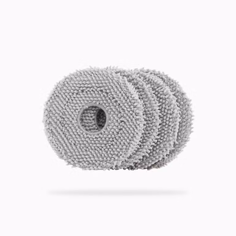Roborock Set di 4 panni per la pulizia grigi per Qrevo, Qrevo Pro, Qrevo S, Qrevo Master, Qrevo Plus e Qrevo Slim