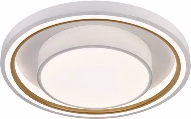 Plafoniera LED Trade Shop PN-31-3C Bianca con Telecomando e App Bluetooth, 35W, 3 Colori Luce Dimmerabile – 1
