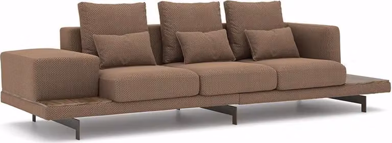 Sofa Couch Dreisitzer Wohnzimmer Polstersofas Design Polstermöbel Textil
