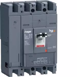 Hager, quadro di potenza h3+ P630 LSI 4x250A 40kA HNW251JR