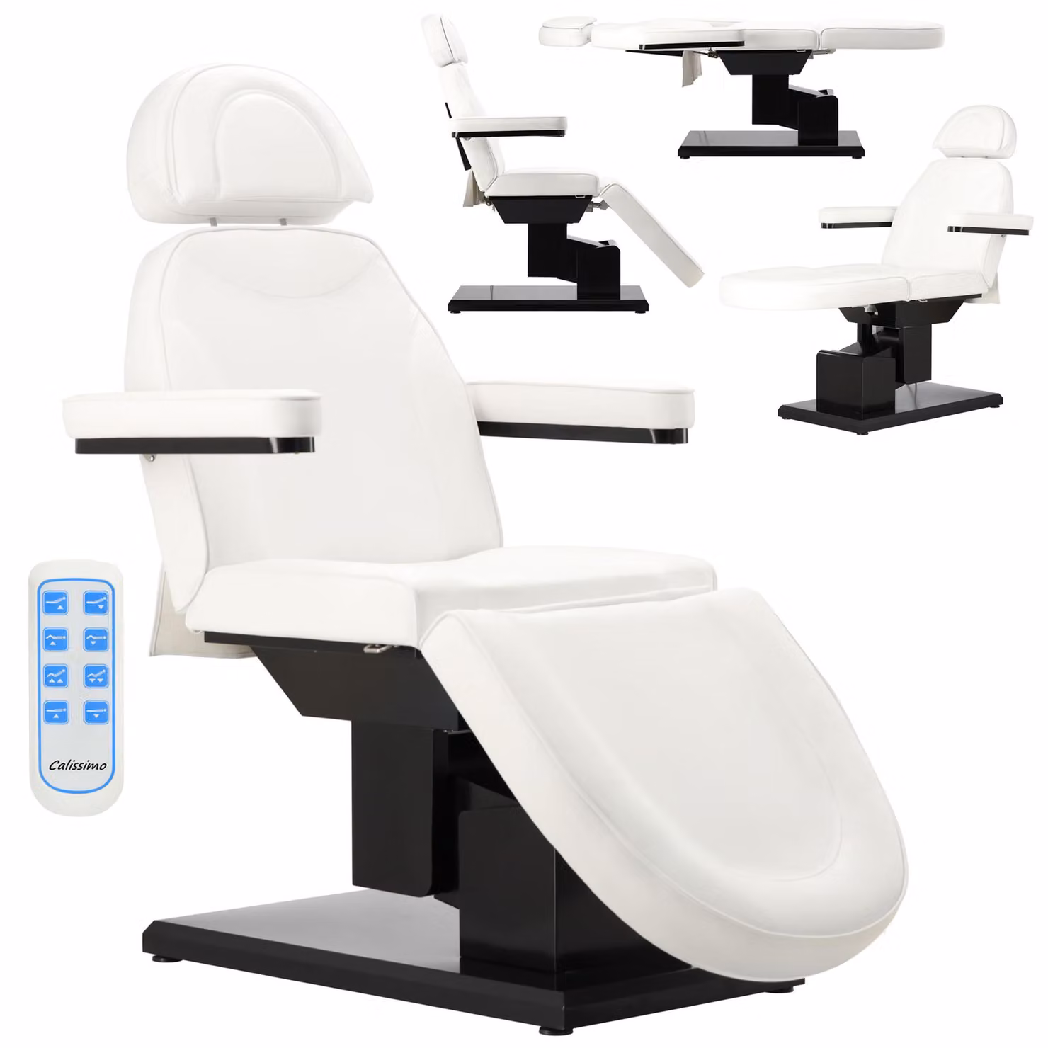 Poltrona estetica elettrica per salone di bellezza pedicure regolazione 3 pistoni Napoli