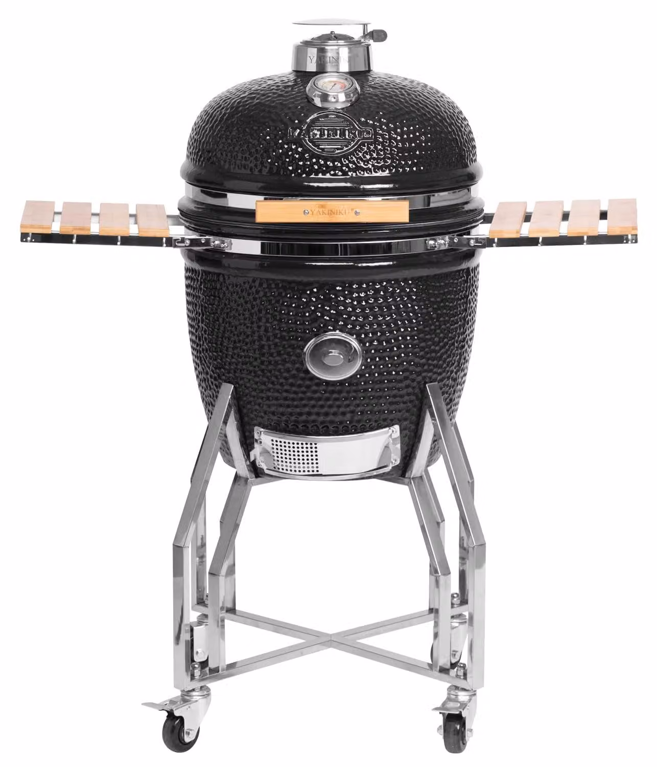 Barbecue Kamado Grande, modello da 19 pollici, completo - Carbone - Vetroceramica, metallo