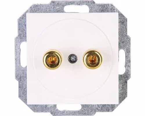 Inserto per presa altoparlante bianco puro Kopp Athenis 951629004