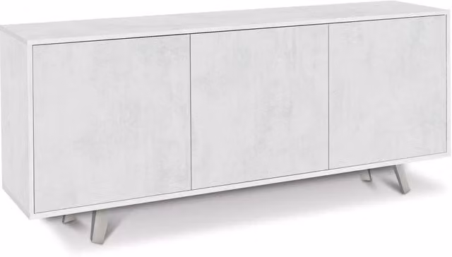 Mobile 3 Ante 177x74x41 cm Ossido Bianco