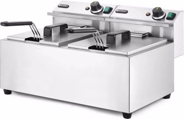 Friggitrici Profi Line - 2 x 8 L, HENDI, Profi Line, 16L,