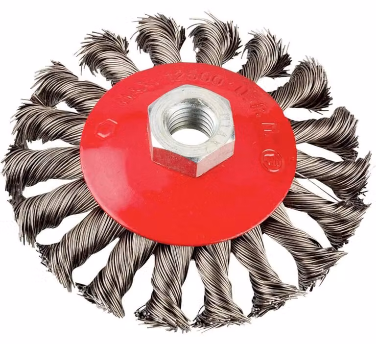 kwb 719330 Spazzola rotonda e rotore a raggiera 10 cm