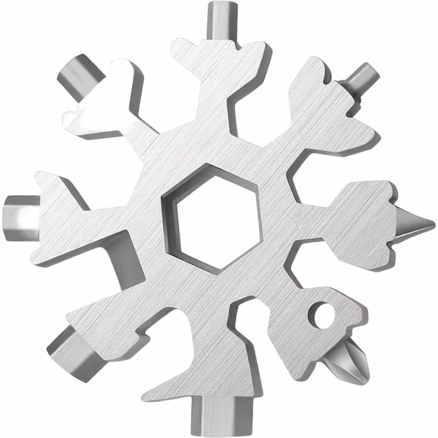 Fiocco di neve - Utensili manuali multifunzionali a forma di fiocco di neve, utensile universale 18in1 cacciavite, Utensili manuali, Utensili multiuso - MULTIFLAKE