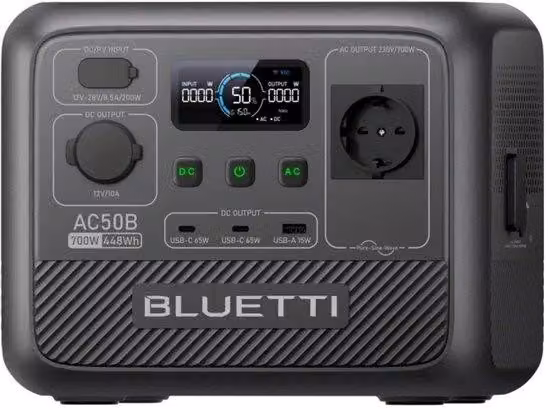 Generatore portatile - 700 W - 22 V - Batteria ricaricabile - Generatore manuale - Alimentazione elettrica - Portatile - Draagbaar