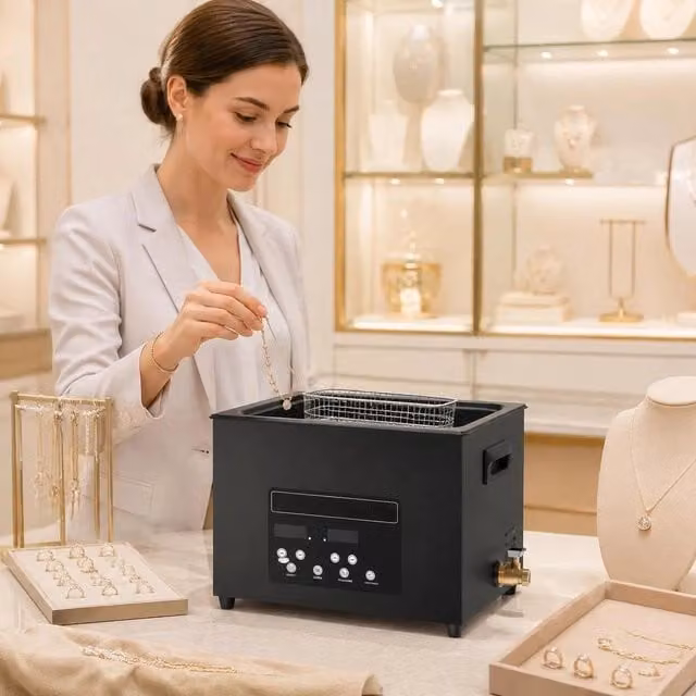 1.5L Ultrasonic Cleaner, 360W Digital Ultrasonic Cleaning Device With Gentle Mode, 40kHz Industrial Ultrasonic Cleaner With Heater And Timer For Holders, Jewelry, Tools