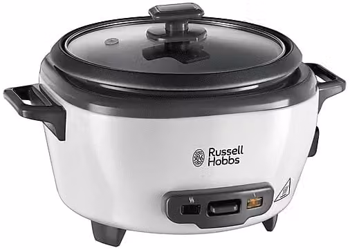 Cuociriso elettrico Russell Hobbs 27030-56 bianco con componenti lavabili in lavastoviglie