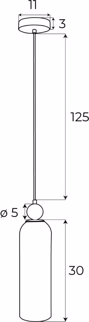 Lampada a sospensione CAMPANILA in ottone e vetro fumé, 1xE27x40W, metallo, dimensioni: 155x10x10 cm, IP20, Maxlight
