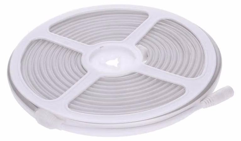 Striscia LED Flexi Slim da 24W, luce calda (3000K), indice di resa cromatica (CRI) 81, grado di protezione IP65. Illuminazione LED flessibile per interni