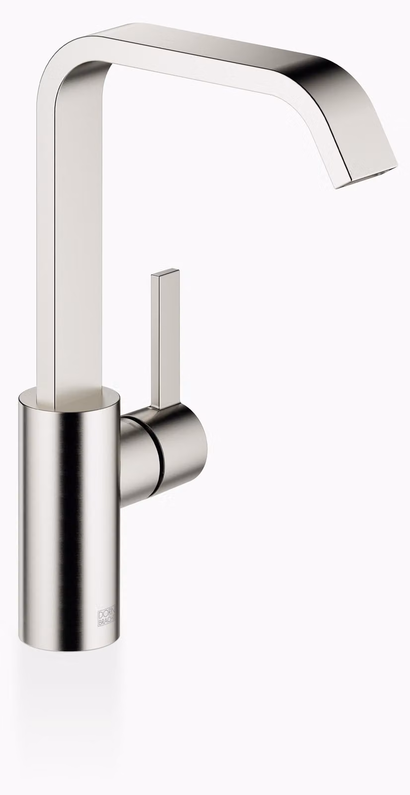 Dornbracht IMO Mitigeur monocommandé pour lavabo avec bec haut, sans garniture d'écoulement, saillie 165mm, 33526671-06, 33526671-06