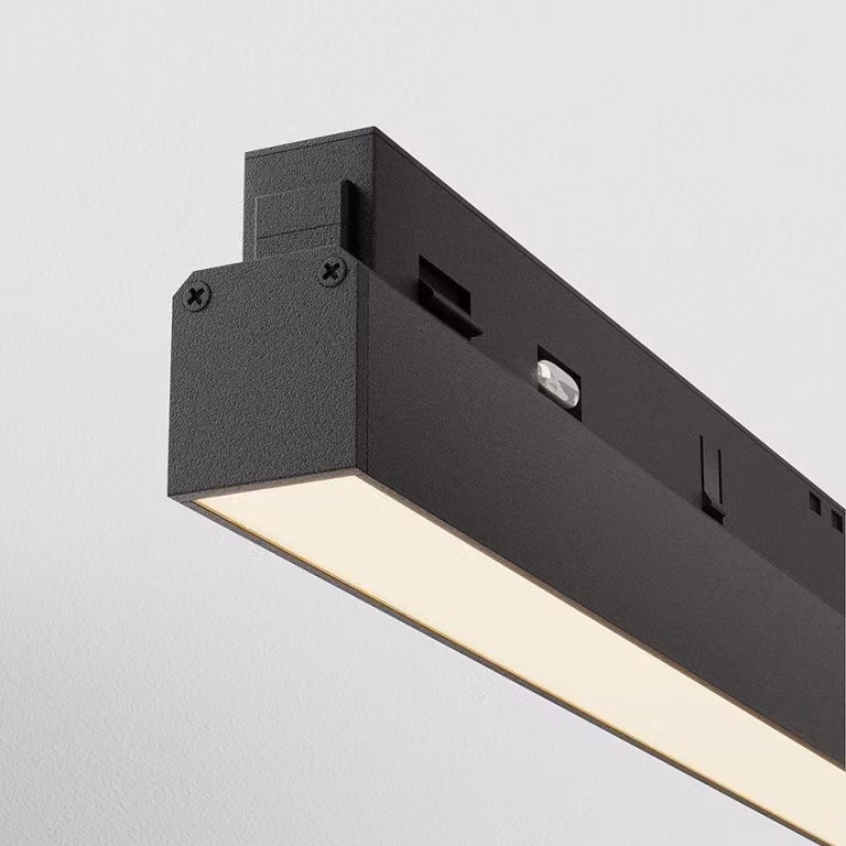 Base di Illuminazione Moderno Exility Nero Luce 24W