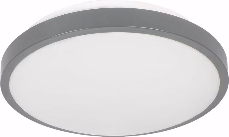 VIRONE SELENE CL/2XE27-10MV/G lampada da soffitto, colore grigio