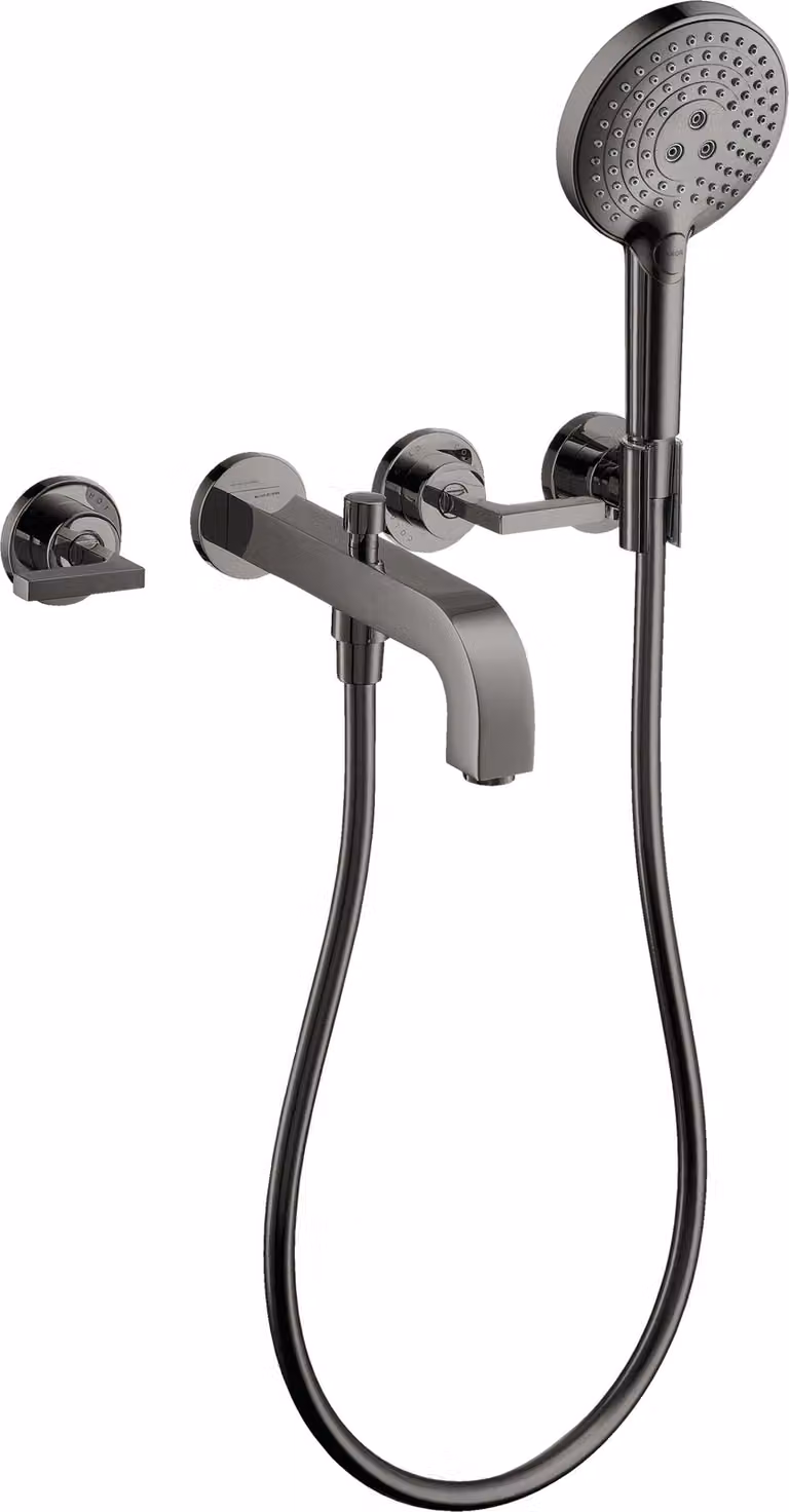 hansgrohe AXOR Citterio mitigeur bain 3 trous avec béqu'illes, 39448330, 39448330